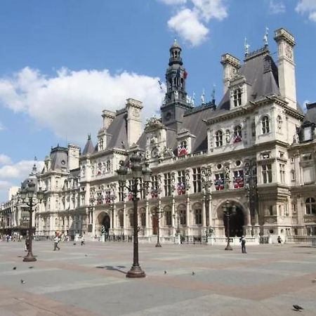 Appartement Quartier Dans Le Marais Hotel De Ville Paris Exterior foto